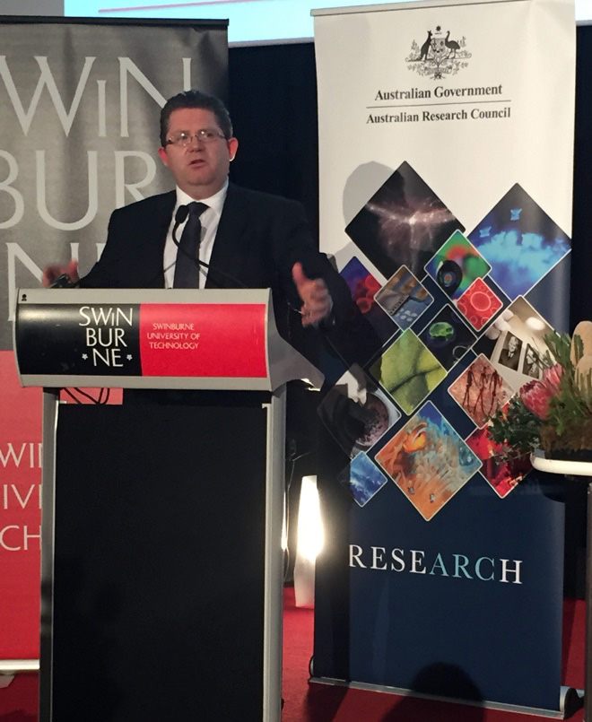 Speech –  Opening of Swinburne University of Technology’s Advanced Manufacturing and Design Centre and the SRC Centre in Biodevices, Swinburne University of Technology, Hawthorn