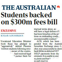 Clip – Students backed on $300m fees bill – The Australian